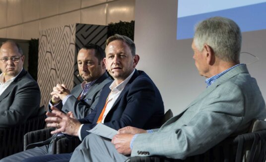 the speakers at cruise ship interiors expo conference