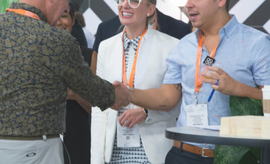 Cruise Ship Interiors Expo America crowd scene