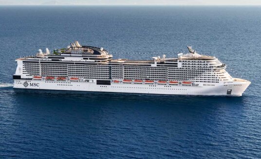 MSC Virtuosa is floated out