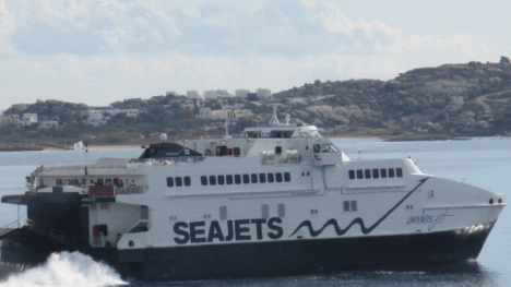 Andros Jet Seajets, Naxos 1