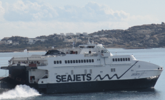 Andros Jet Seajets, Naxos 1