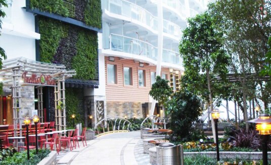 Ambius living walls for cruise ship Symphony of the Seas