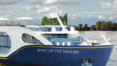 Saga Cruises newbuild Spirit of the Danube river vessel