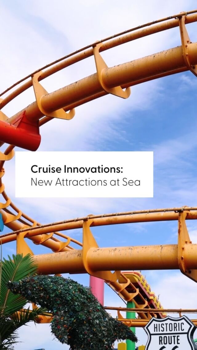 Cruise ship attractions are reaching hair-raising new heights… 🎢

With wildly innovative ships setting sail each year, cruise lines now provide an experience on par with their land-based competitors. 

Head over to our blog to find out more, and register for your free pass to visit the all-new Attractions & Entertainment Technology (A&ET) Zone at CSI Americas on 6 - 7 June where we will be showcasing the latest advancements in guest experience 🎟️

Links in bio 👆🏼

#CSI24 #cruiseshipinteriors #cruiseattractions #cruisecommunity #cruiseinteriors #cruiseentertainment