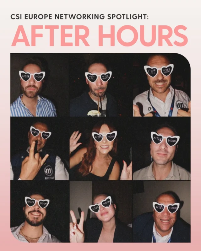 It's time to get to know our networking events... and first up, we have After Hours🌚

With just under two months until CSI Design Expo Europe, now’s your chance to grab a free pass and join us in Hamburg for a whole host of events that connect you with the cruise interiors community... link in bio! 

#CSIE25 #cruisecommunity #cruisedesign #cruiseinteriors #hamburgdesign #afterhours
